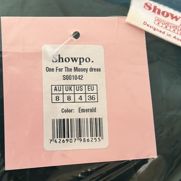 ONE FOR THE MONEY DRESS IN EMERALD - Picture 7 of 7